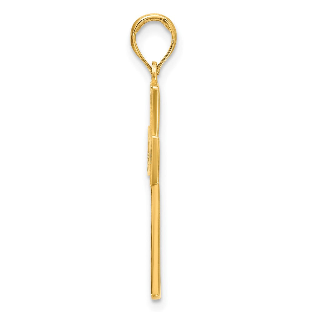 Charlie & Co Jewelry | 14k Polished Fancy Cross - Model D5287
