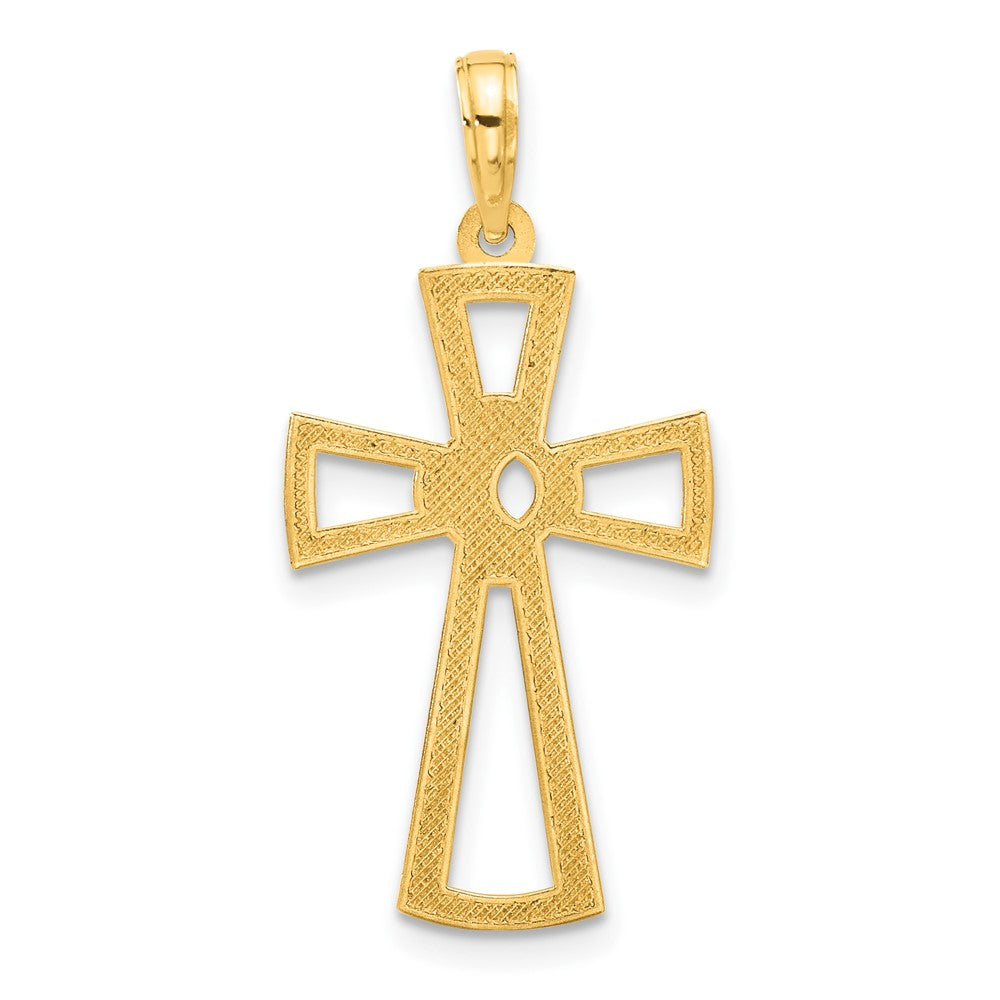 Charlie & Co Jewelry | 14k Polished Fancy Cross - Model D5287