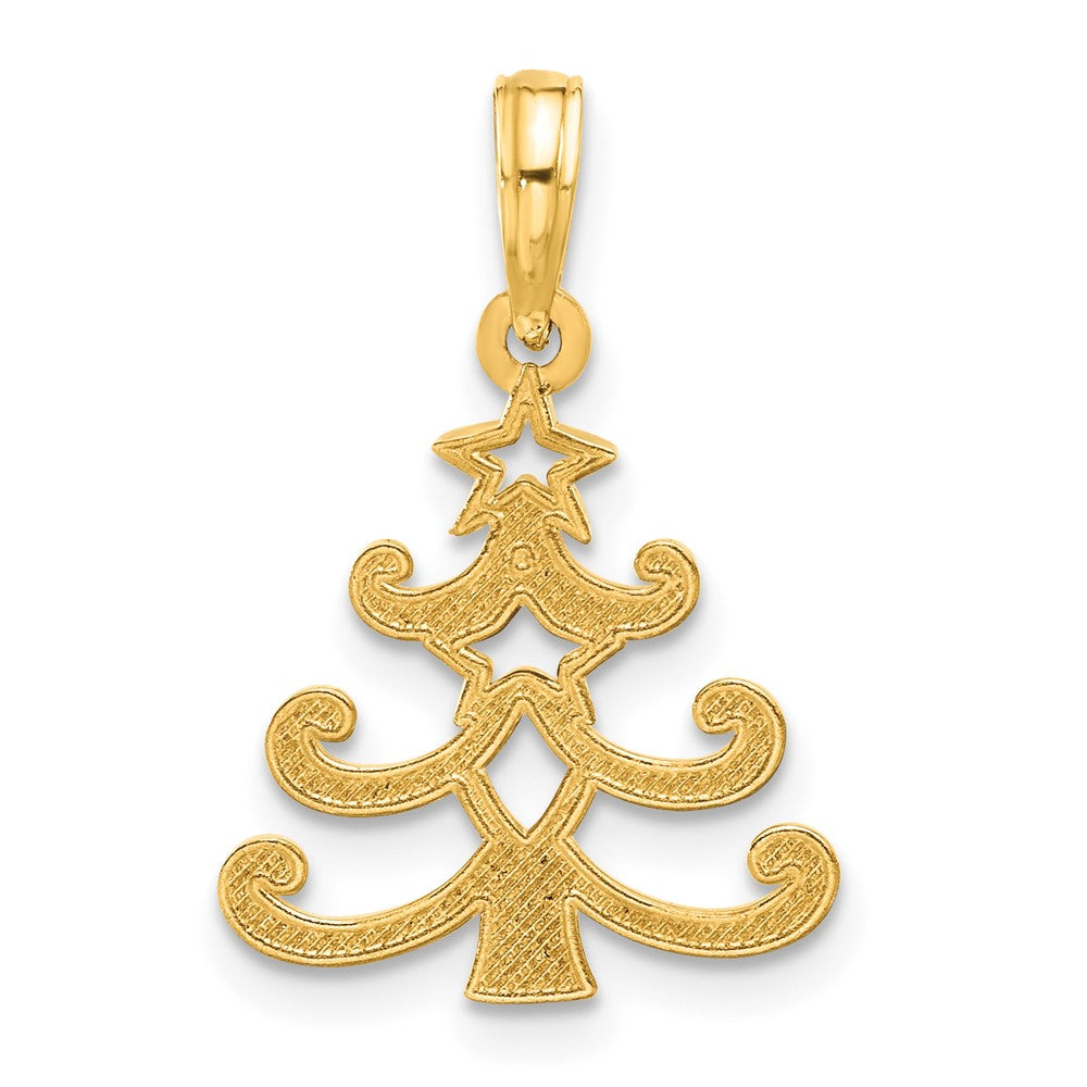 Charlie & Co Jewelry | 14k Polished Christmas Tree Pendant - Model D5313