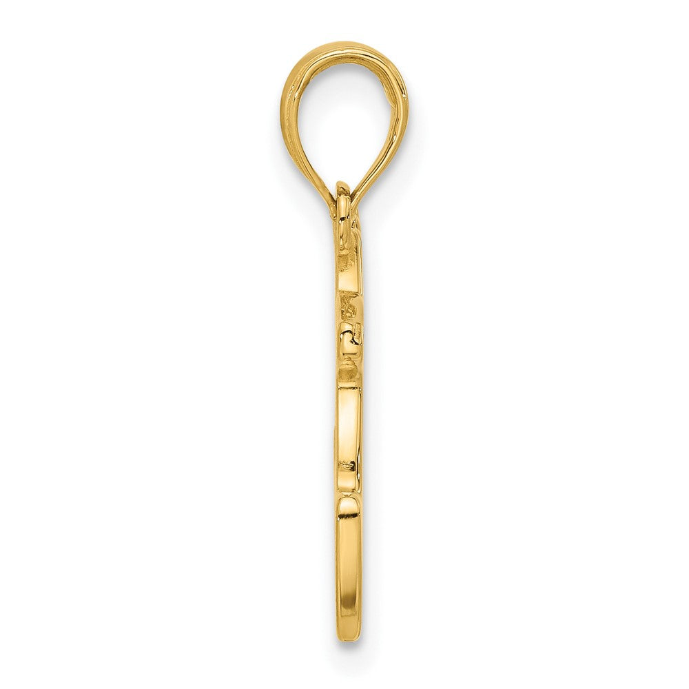 Charlie & Co Jewelry | 14k Polished Prancing Reindeer Charm - Model D5431