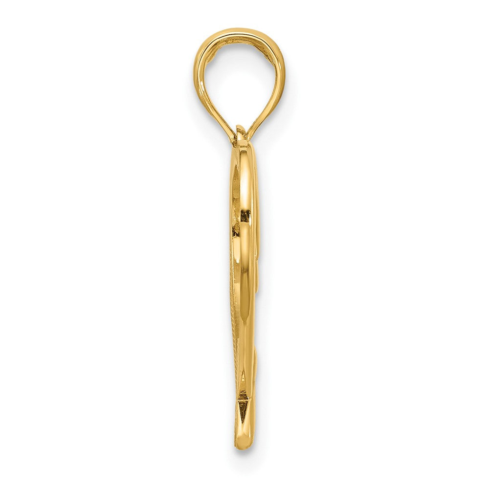 Charlie & Co Jewelry | 14k Fancy Heart Charm - Model D5435