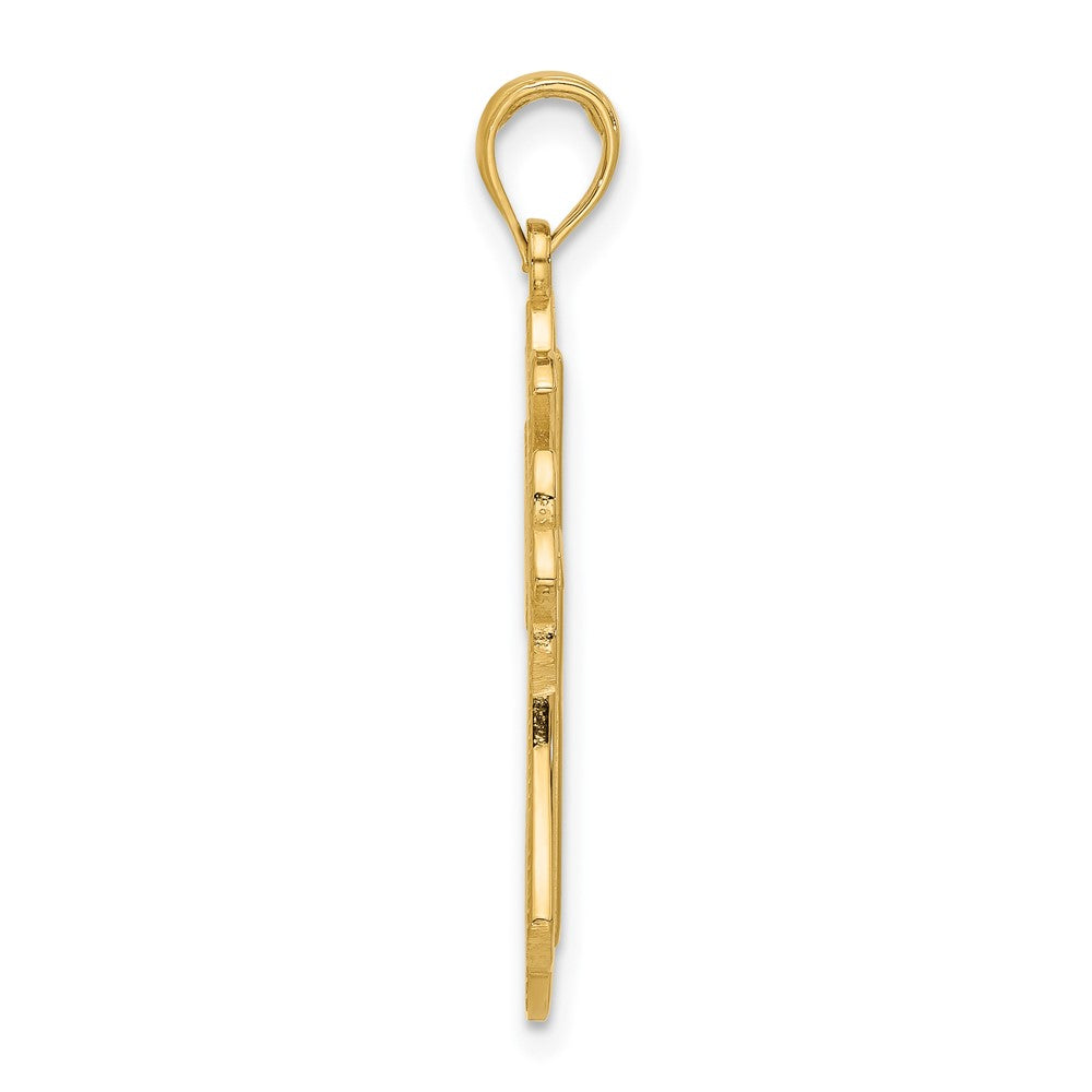 Charlie & Co Jewelry | 14k Fancy Cross Charm - Model D5468