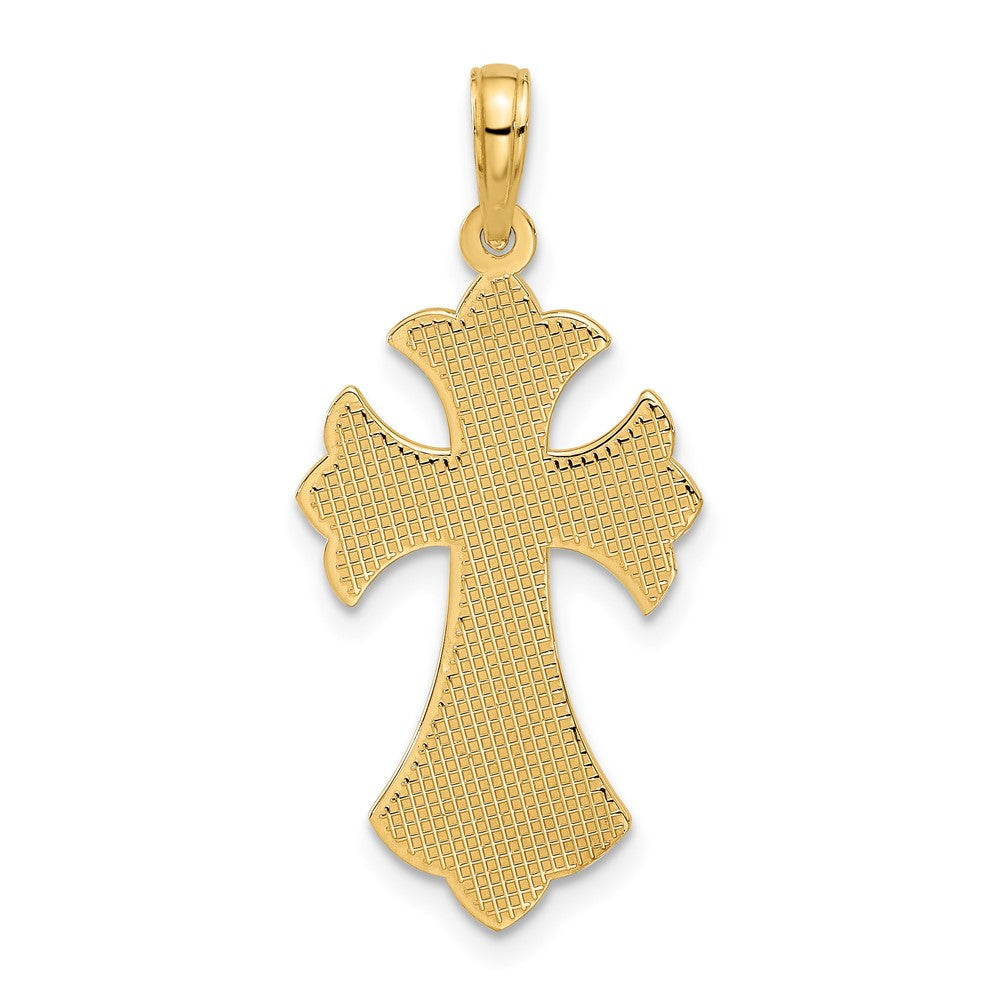 Charlie & Co Jewelry | 14k Fancy Cross Charm - Model D5468