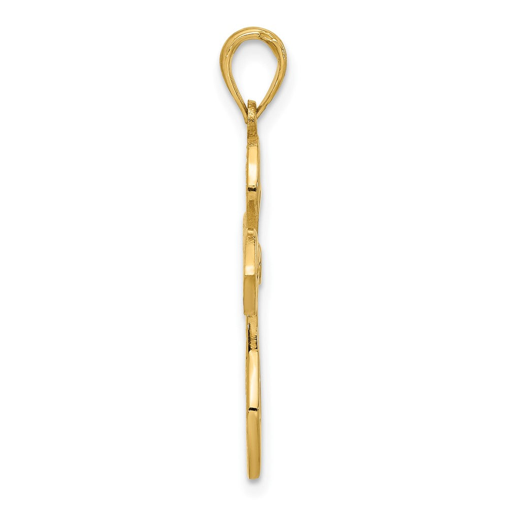 Charlie & Co Jewelry | 14k Fancy Cross Charm - Model D5470