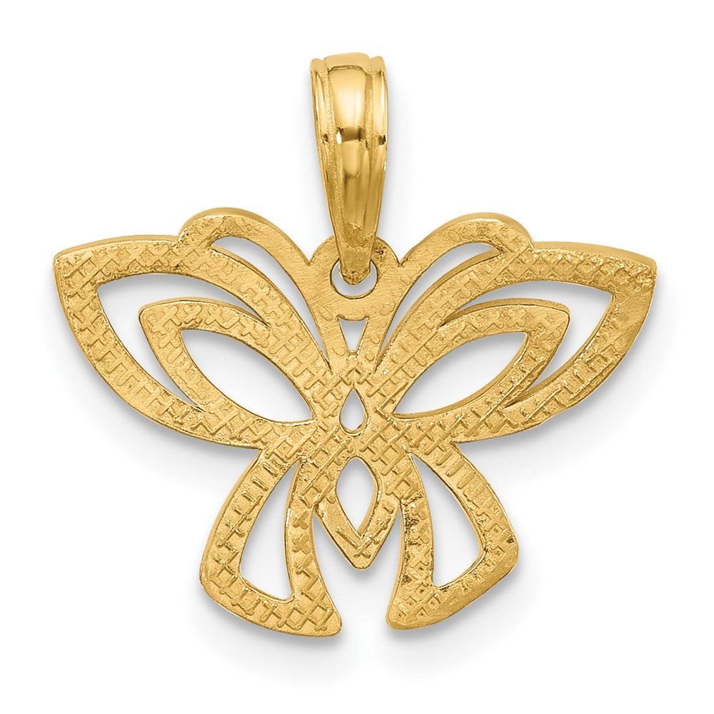 Charlie & Co Jewelry | 14k Polished Fancy Butterfly Charm - Model D5614