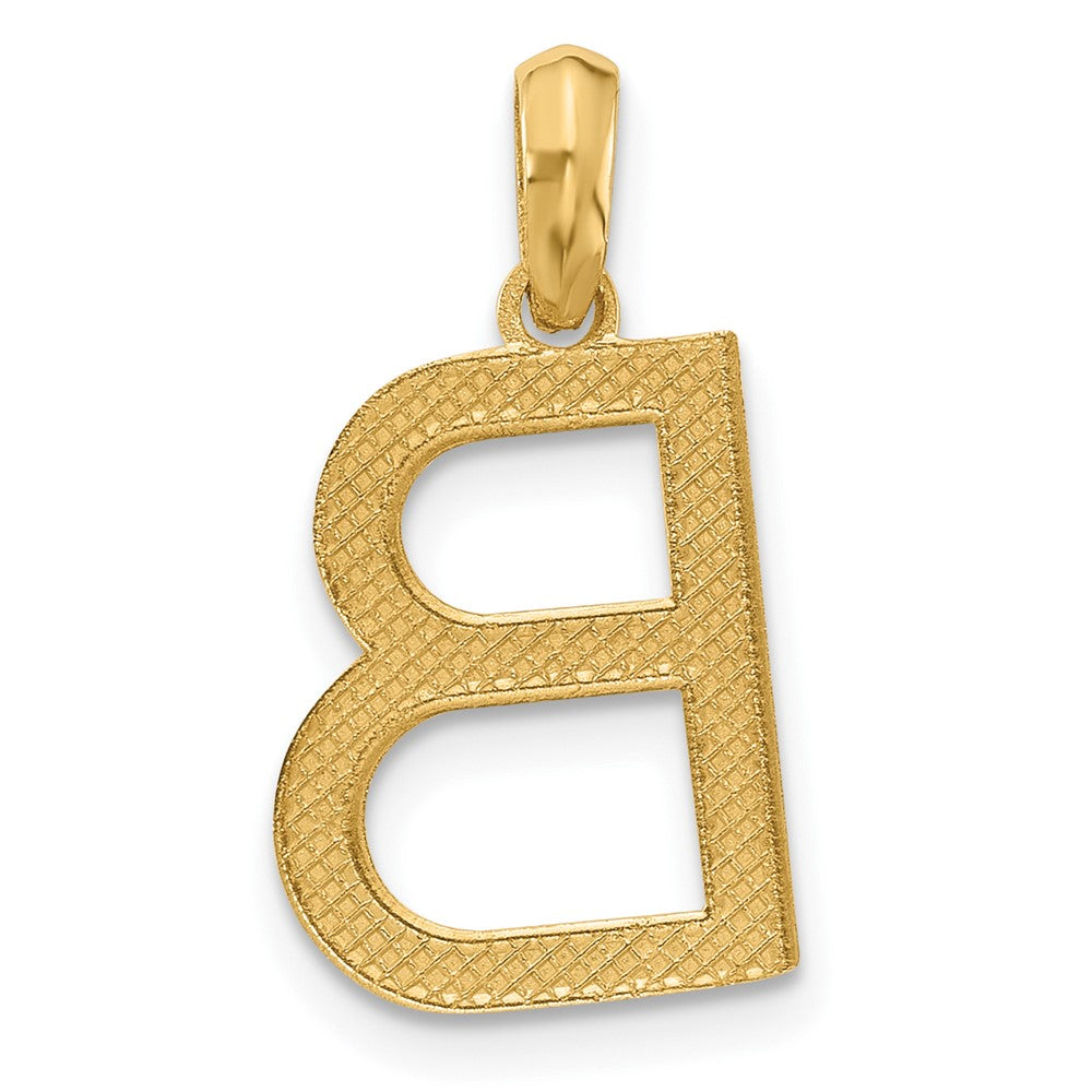Charlie & Co Jewelry | 14ky Fancy Letter B - Model D5668B