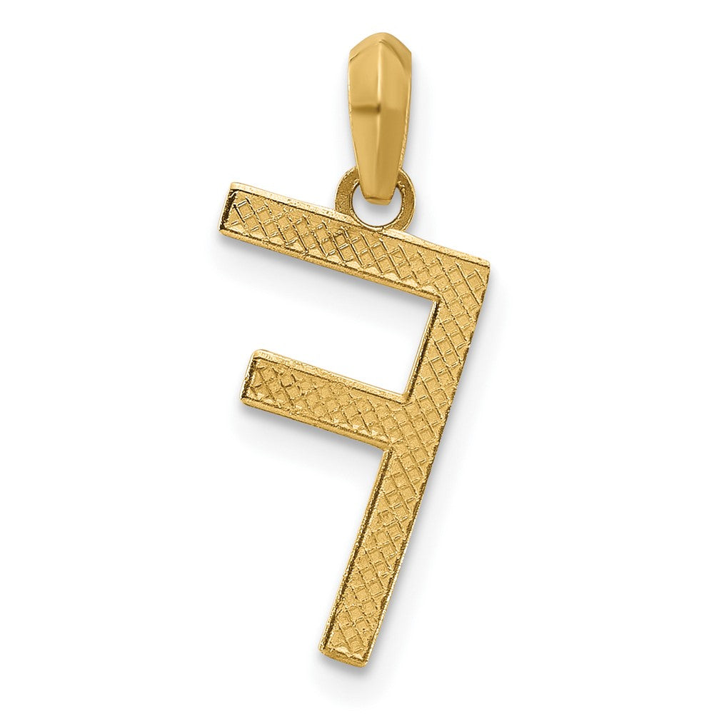 Charlie & Co Jewelry | 14ky Fancy Letter F - Model D5668F