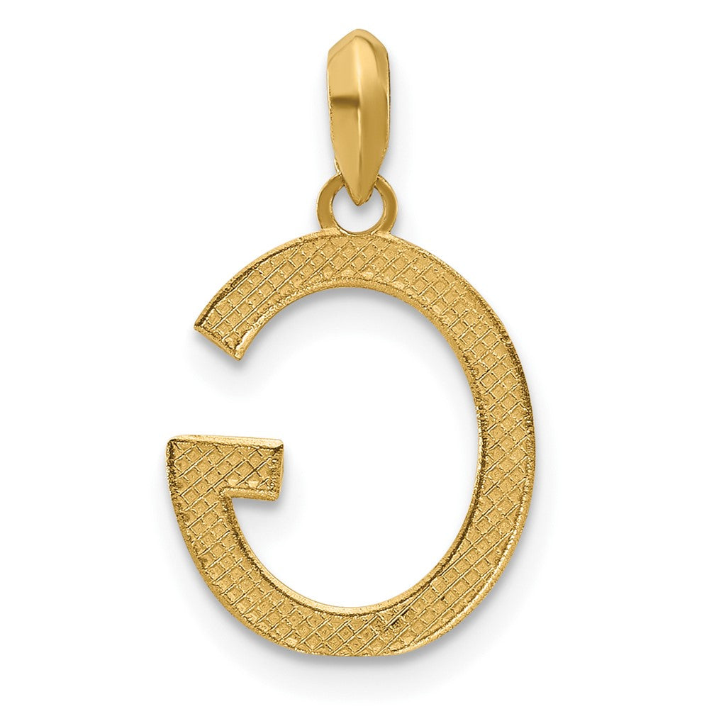 Charlie & Co Jewelry | 14ky Fancy Letter G - Model D5668G