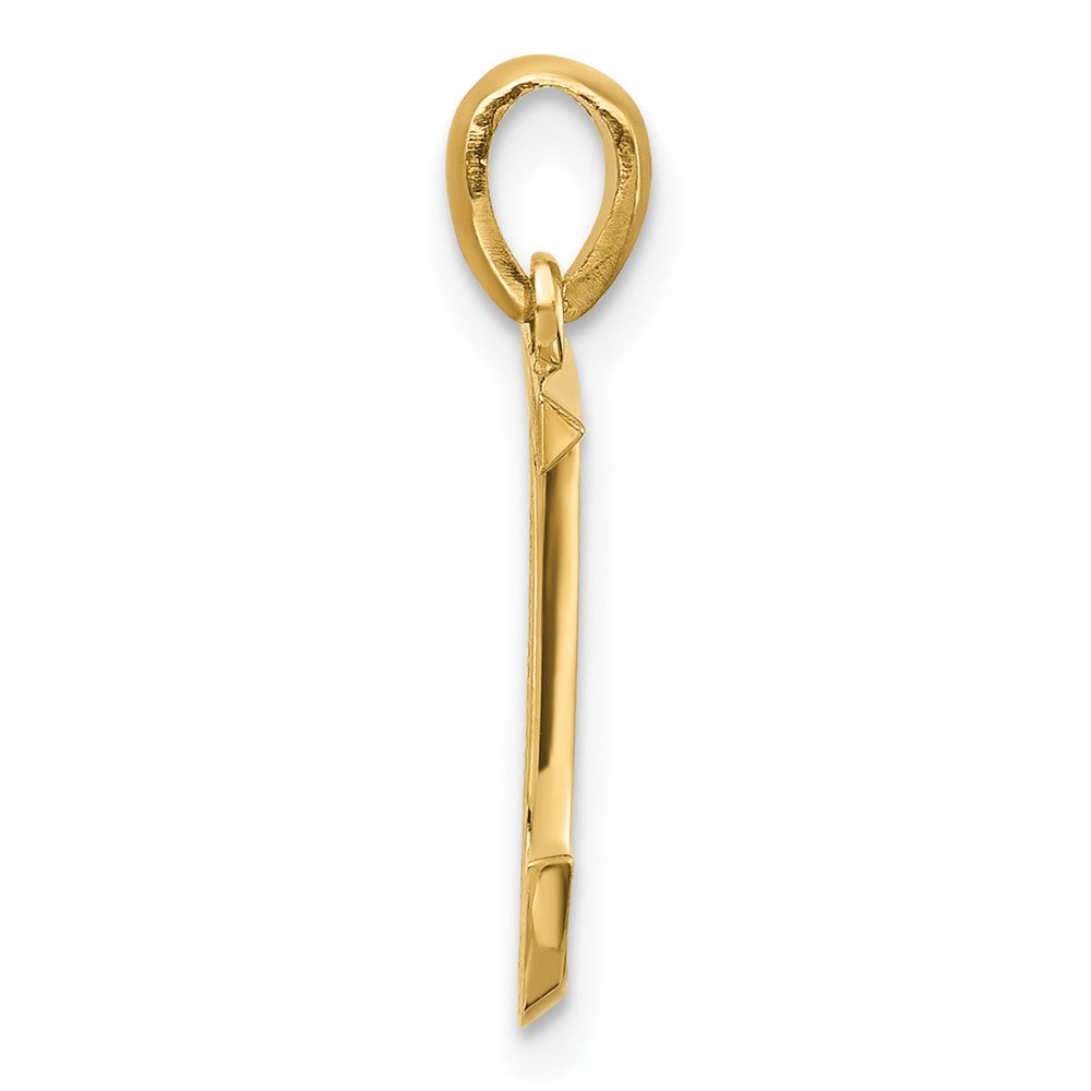 Charlie & Co Jewelry | 14ky Fancy Letter J - Model D5668J