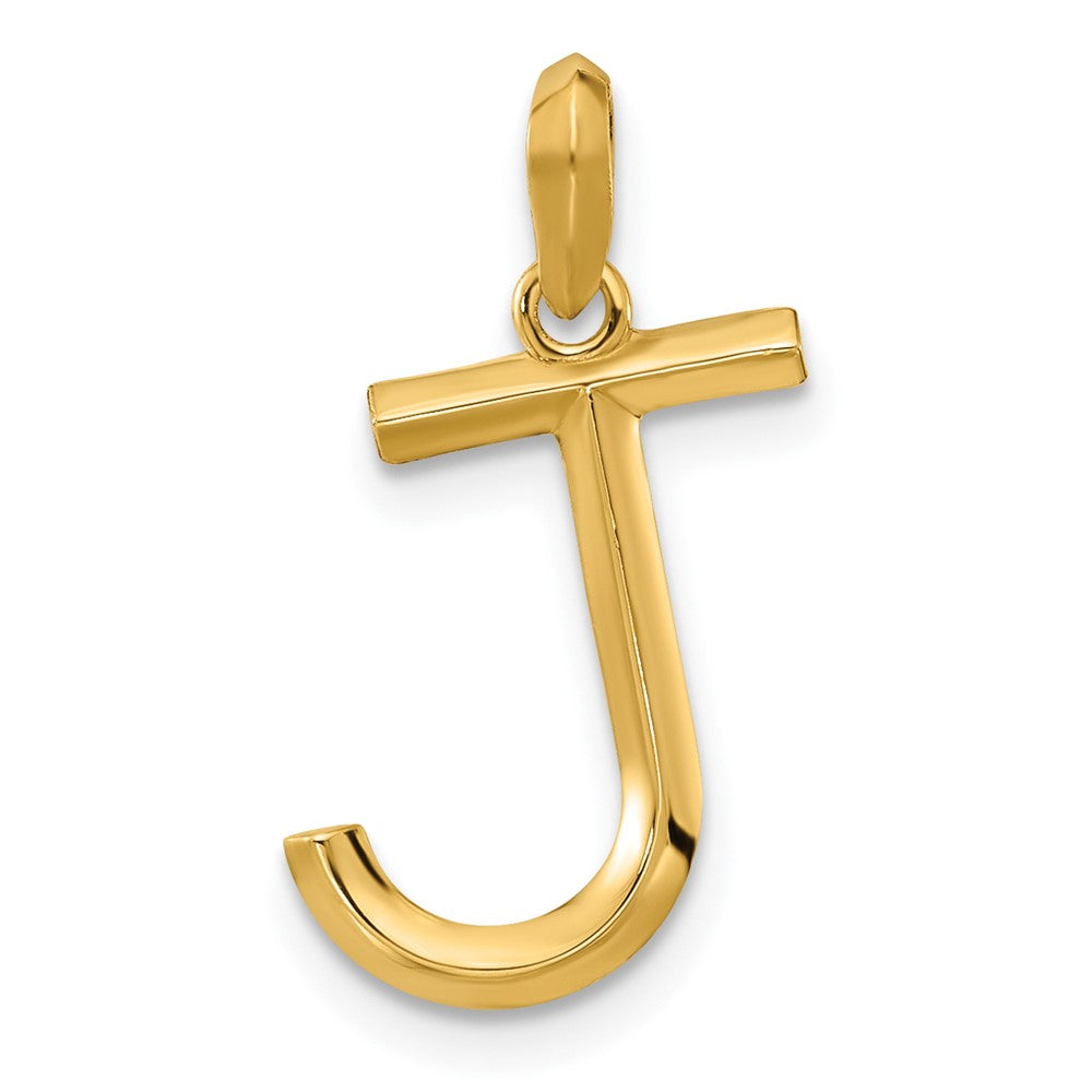 Charlie & Co Jewelry | 14ky Fancy Letter J - Model D5668J