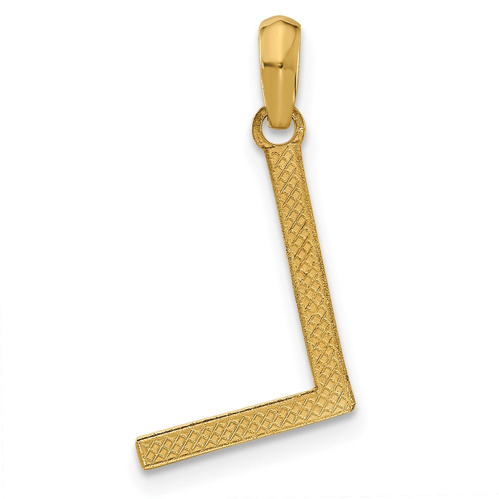 Charlie & Co Jewelry | 14ky Fancy Letter L - Model D5668L