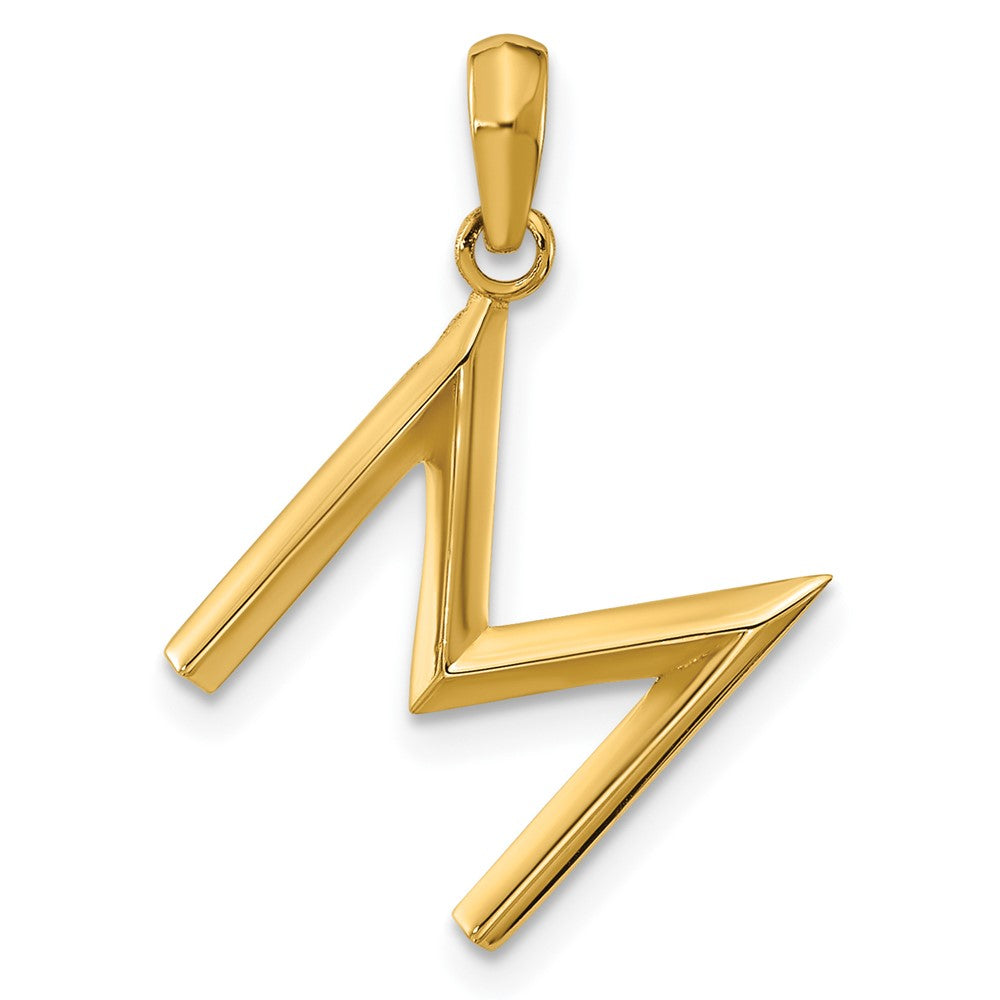 Charlie & Co Jewelry | 14ky Fancy Letter M - Model D5668M