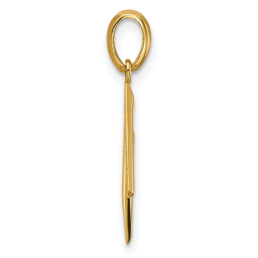 Charlie & Co Jewelry | 14ky Fancy Letter N - Model D5668N