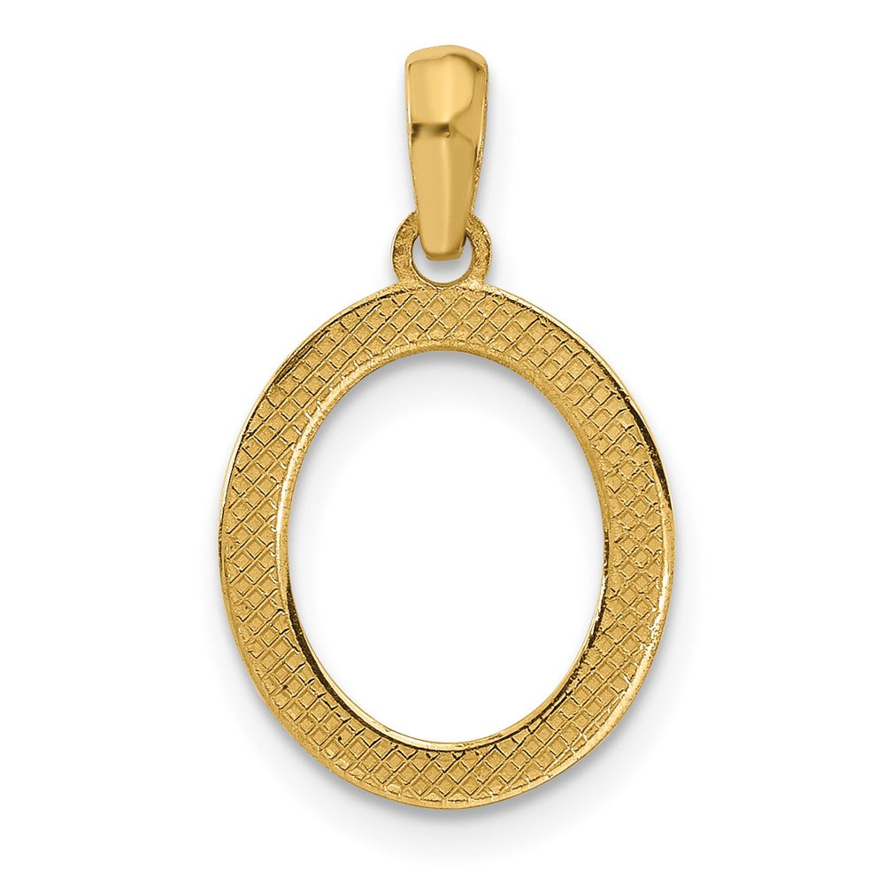 Charlie & Co Jewelry | 14ky Fancy Letter O - Model D5668O
