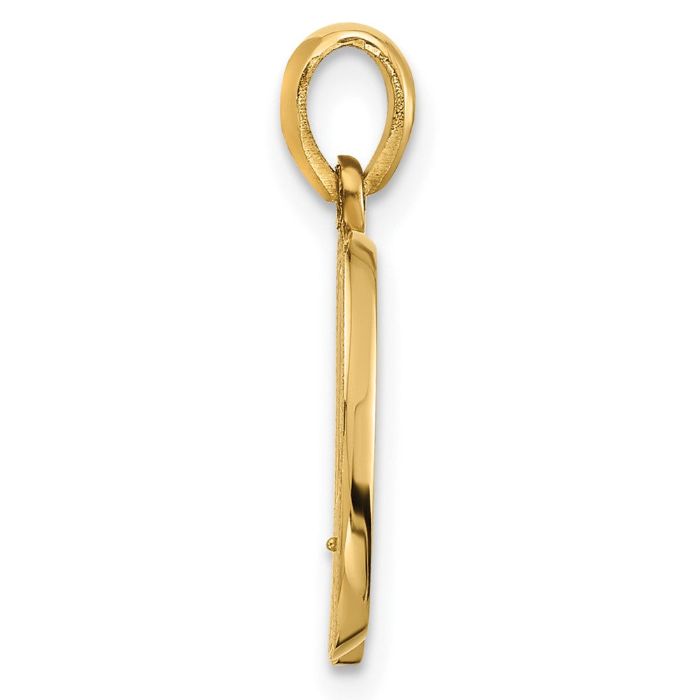 Charlie & Co Jewelry | 14ky Fancy Letter Q - Model D5668Q