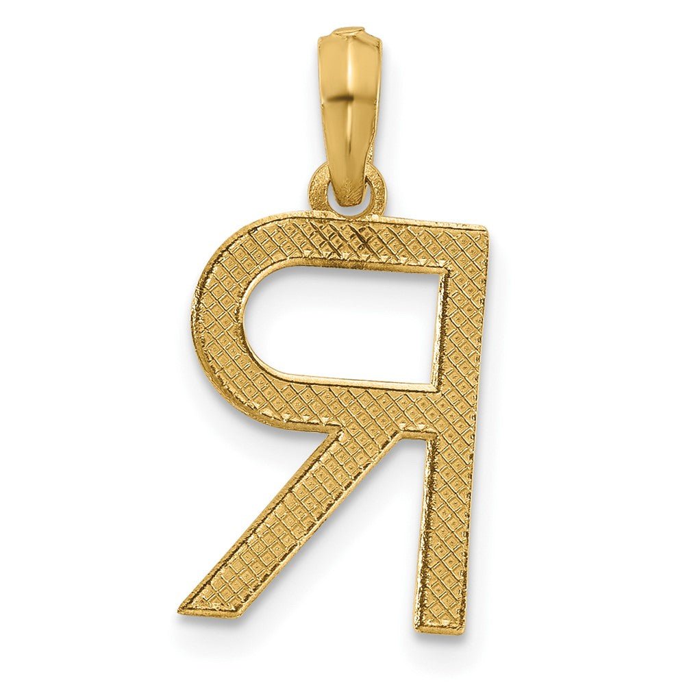 Charlie & Co Jewelry | 14ky Fancy Letter R - Model D5668R