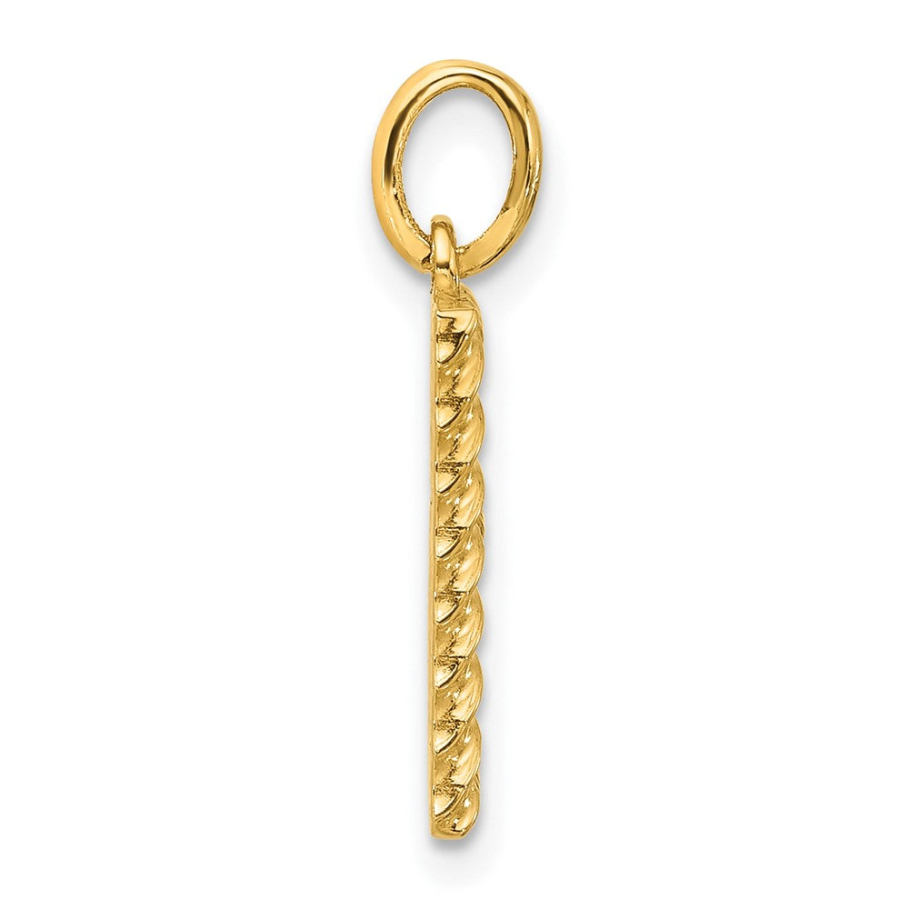 Charlie & Co Jewelry | 14ky Fancy Twist Letter B - Model D5677B