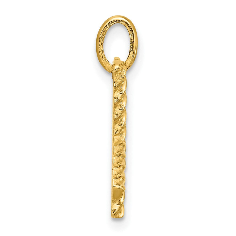 Charlie & Co Jewelry | 14ky Fancy Twist Letter X - Model D5677X