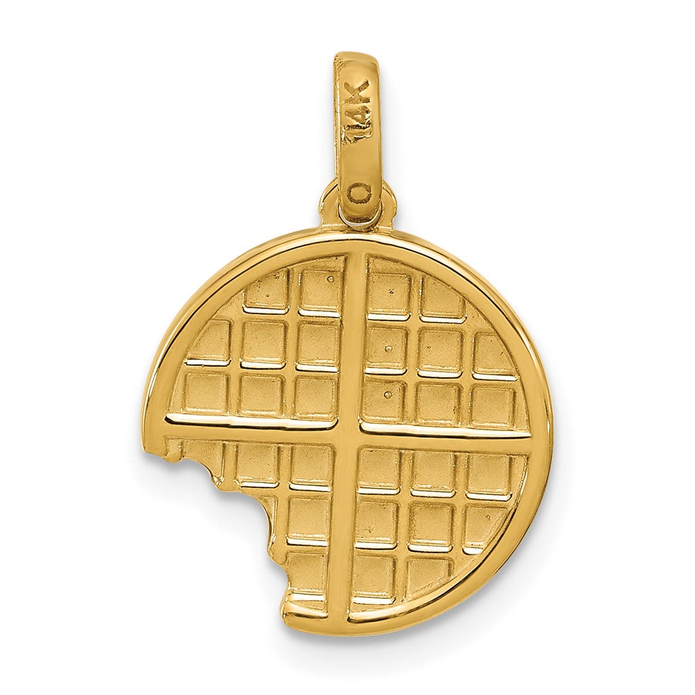 Charlie & Co Jewelry | 14ky Fancy Epoxy Waffle With Bite - Model D5678