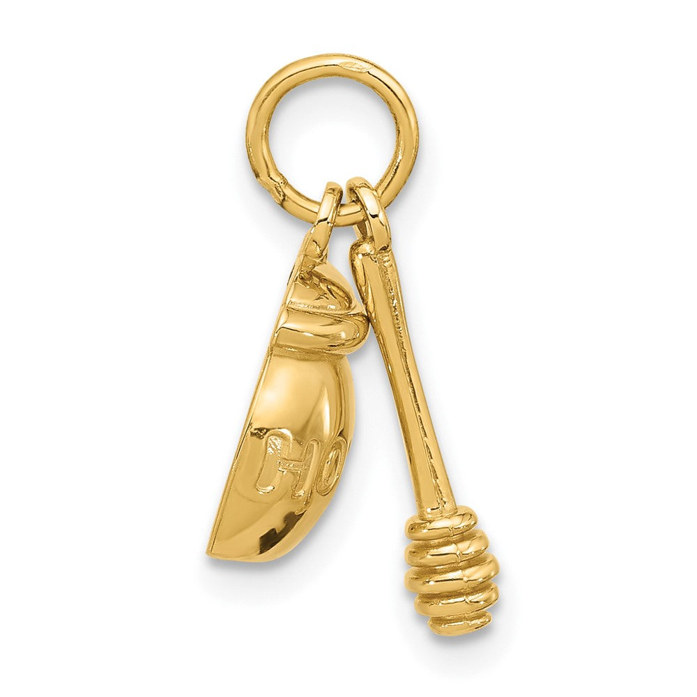 Charlie & Co Jewelry | 14ky Fancy Honey Pot With Wand - Model D5682