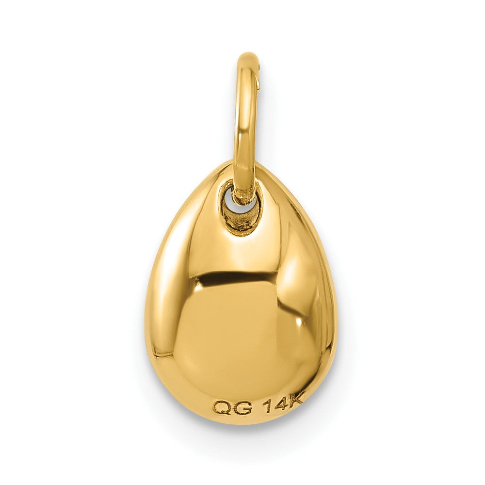 Charlie & Co Jewelry | 14ky Fancy Avocado With Green Epoxy - Model D5686