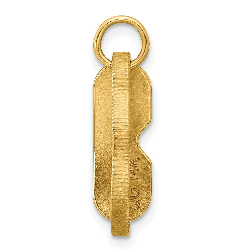 Charlie & Co Jewelry | 14ky Sleep Mask Charm - Model D5718