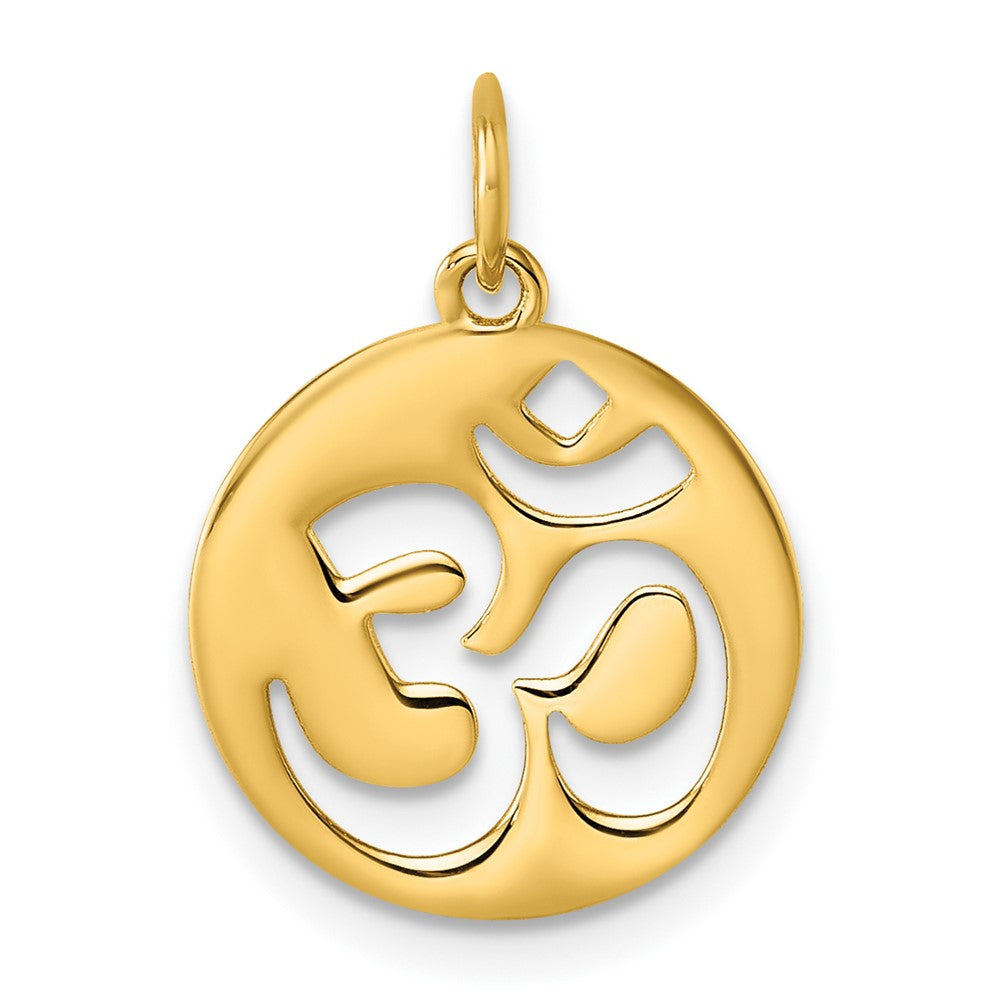 Charlie & Co Jewelry | 14k Polished Om Hinduism Symbol Pendant - Model D5767