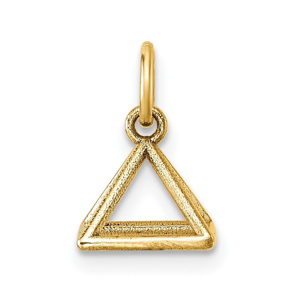 Charlie & Co Jewelry | 14k Polished Rectangular Pyramid Shape Pendant - Model D5788
