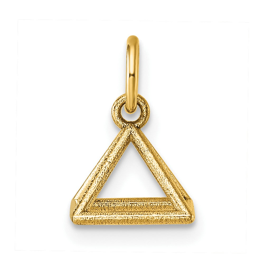 Charlie & Co Jewelry | 14k Polished Rectangular Pyramid Shape Pendant - Model D5788
