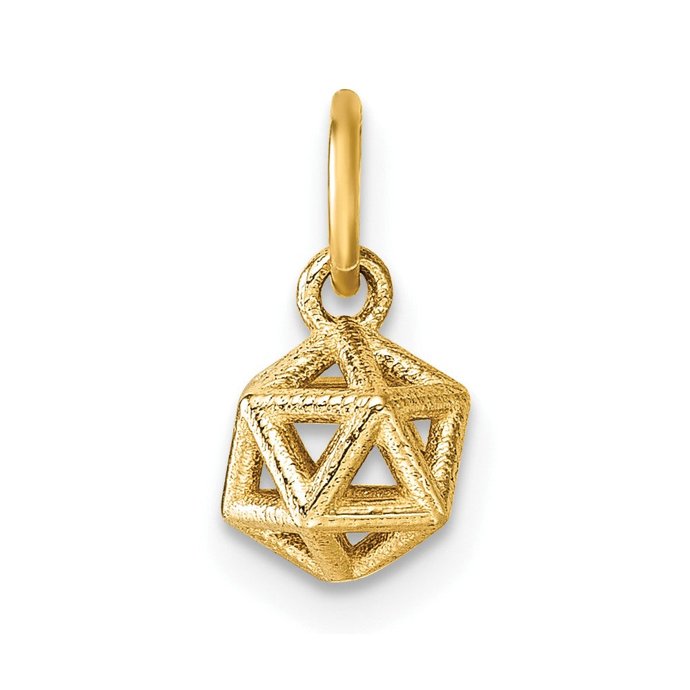 Charlie & Co Jewelry | 14k Polished Podium Pendant - Model D5792