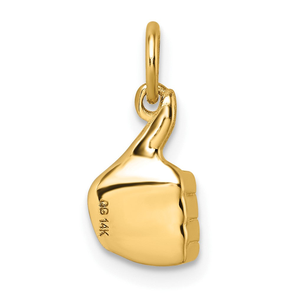Charlie & Co Jewelry | 14k Polished Thumbs Up Hand Pendant - Model D5799