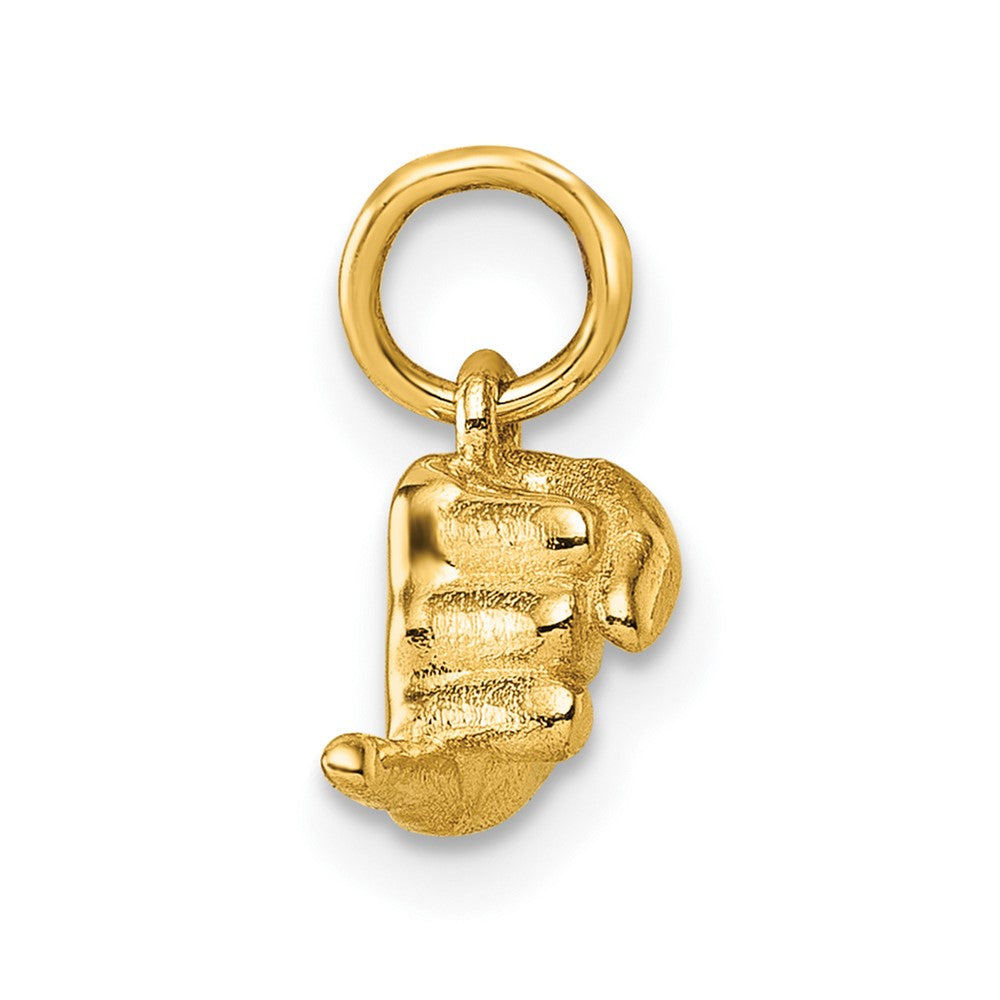 Charlie & Co Jewelry | 14k American Sign Language Alphabet Fingerspelling Sign J Pendant - Model D5808J