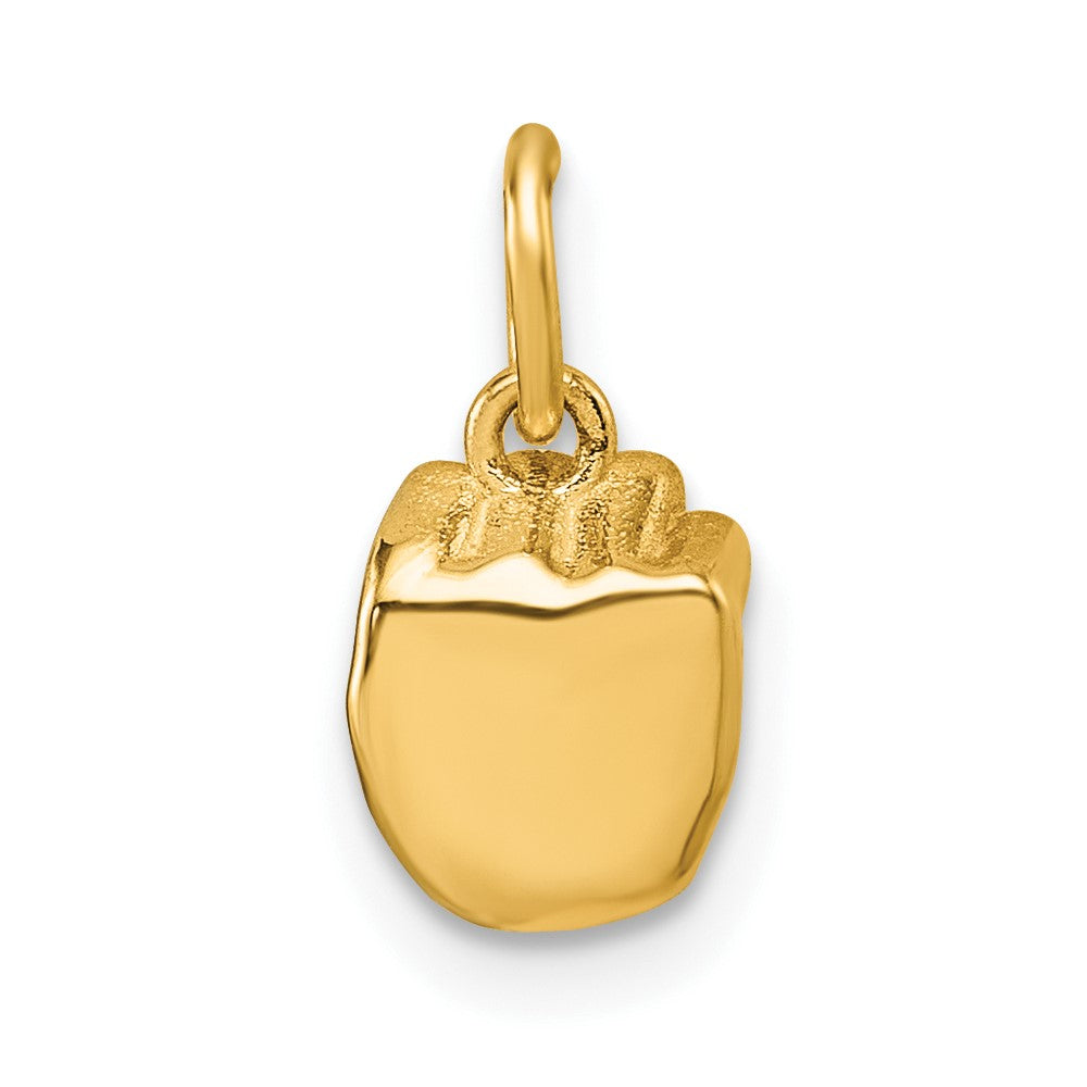 Charlie & Co Jewelry | 14k American Sign Language Alphabet Fingerspelling Sign M Pendant - Model D5808M