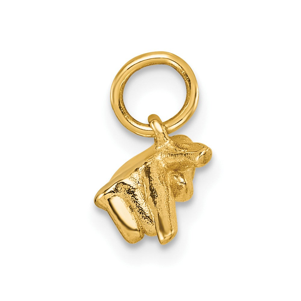 Charlie & Co Jewelry | 14k American Sign Language Alphabet Fingerspelling Sign P Pendant - Model D5808P