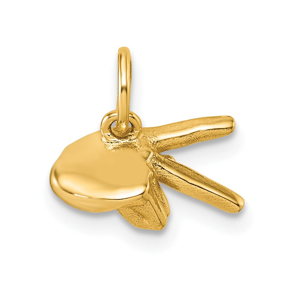 Charlie & Co Jewelry | 14k American Sign Language Alphabet Fingerspelling Sign P Pendant - Model D5808P