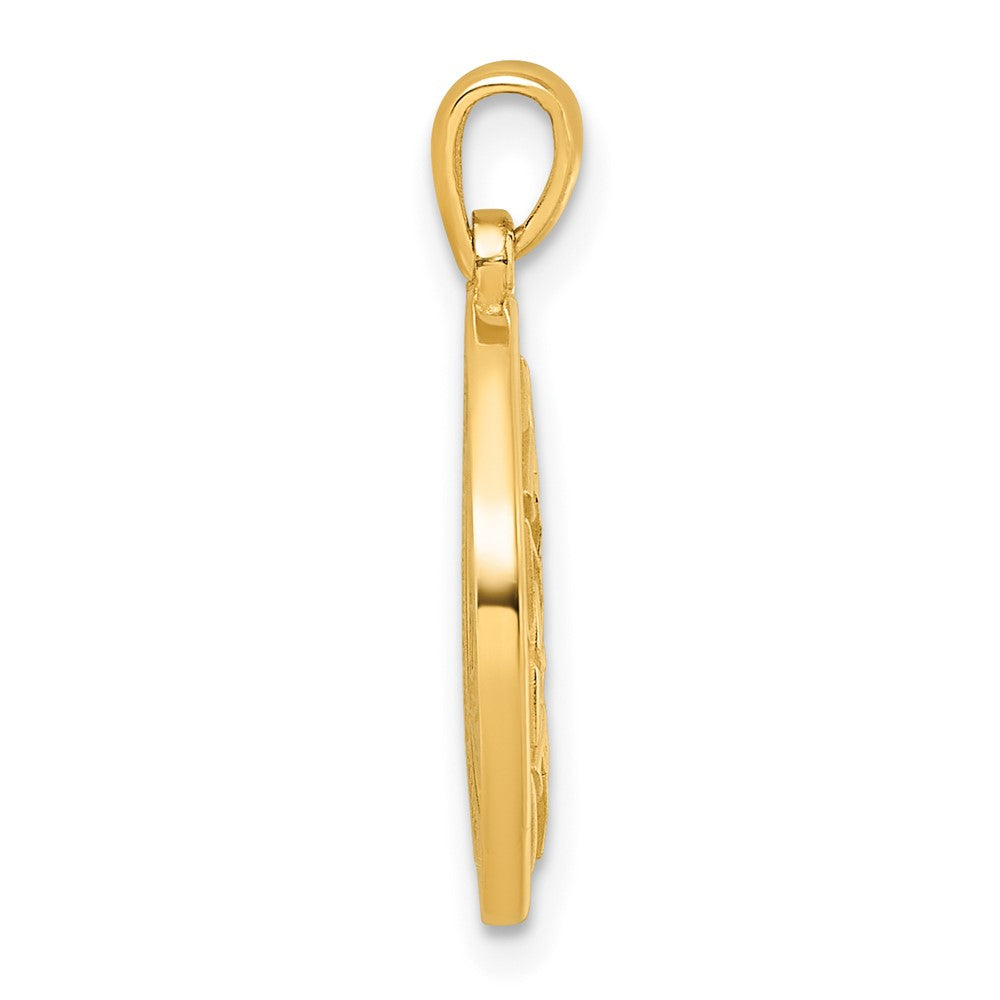 Charlie & Co Jewelry | 14k Polished Celtic Knot Hexagon Pendant - Model D5813