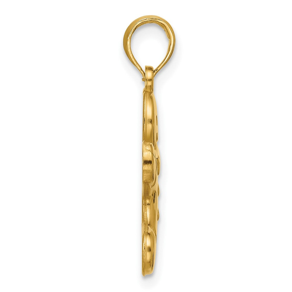 Charlie & Co Jewelry | 14k Polished Gingerbread Pendant - Model D5834