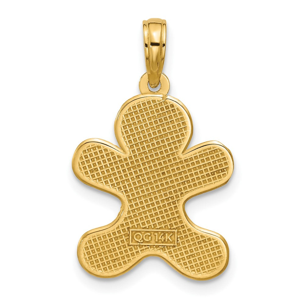 Charlie & Co Jewelry | 14k Polished Gingerbread Pendant - Model D5834