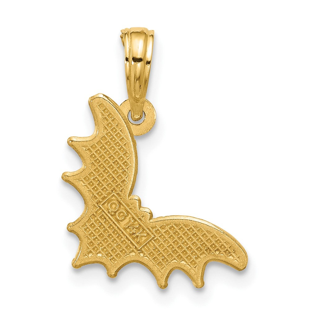 Charlie & Co Jewelry | 14k Polished Bat Pendant - Model D5849