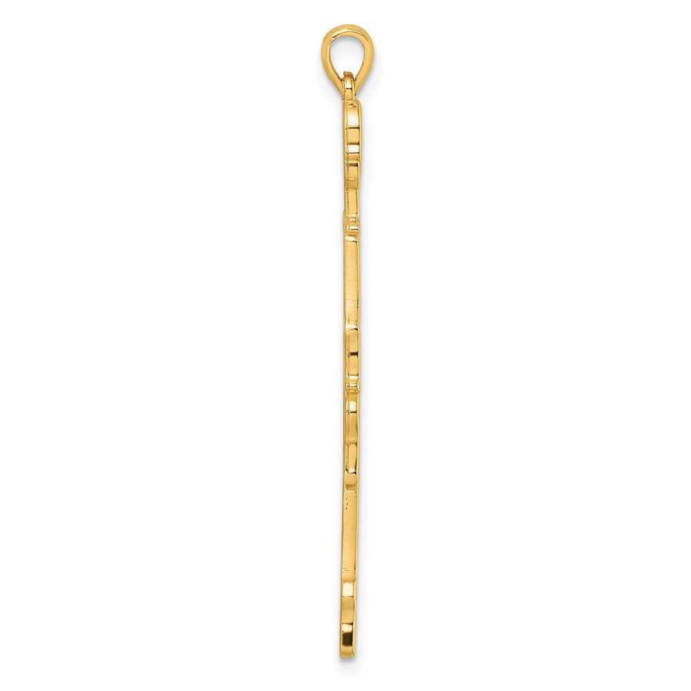 Charlie & Co Jewelry | 14k Polished Skeleton Pendant - Model D5850