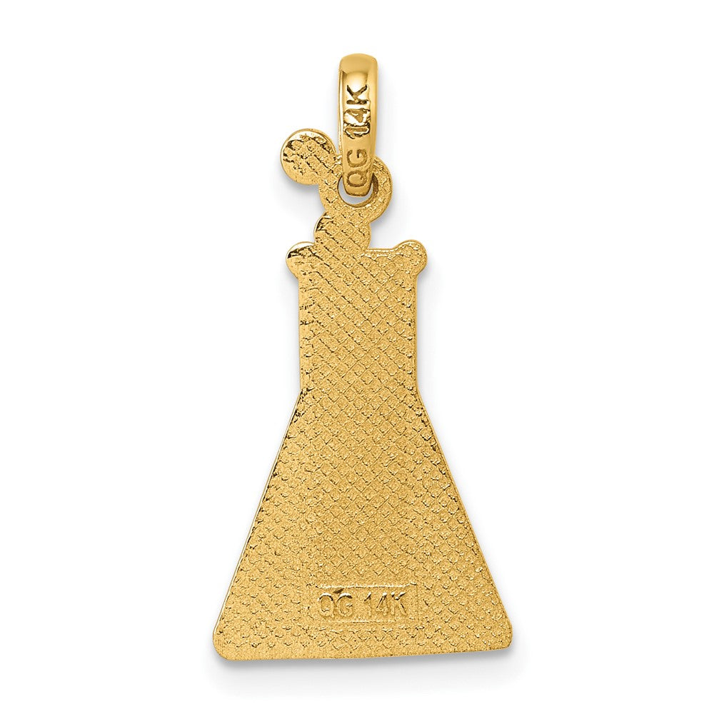 Charlie & Co Jewelry | 14k Polished Erlenmeyer Flask Pendant - Model D5856