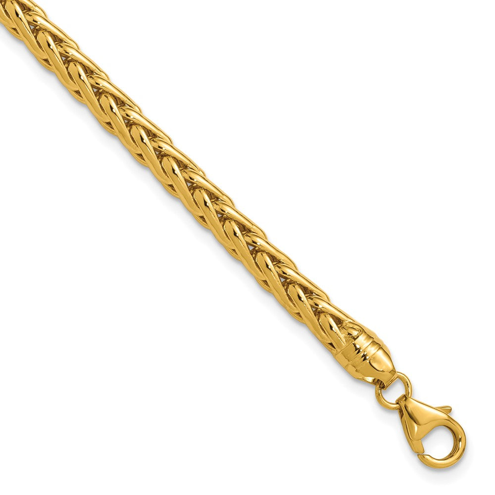 Charlie & Co Jewelry | 14k Polished 8.5in Wheat Chain Bracelet - Model GB240
