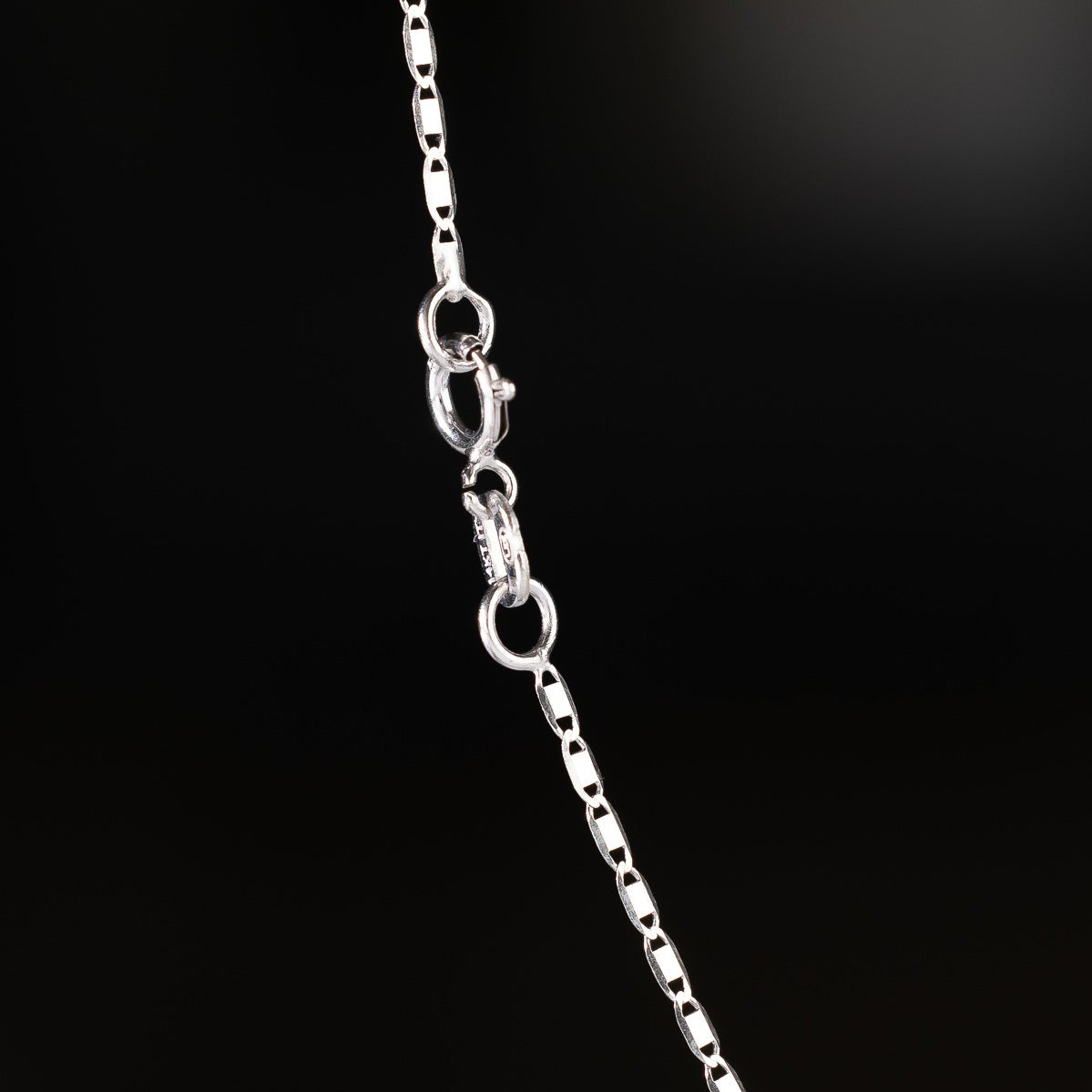 14K White Gold 1.3mm Valentino Chain - Model CH-0267