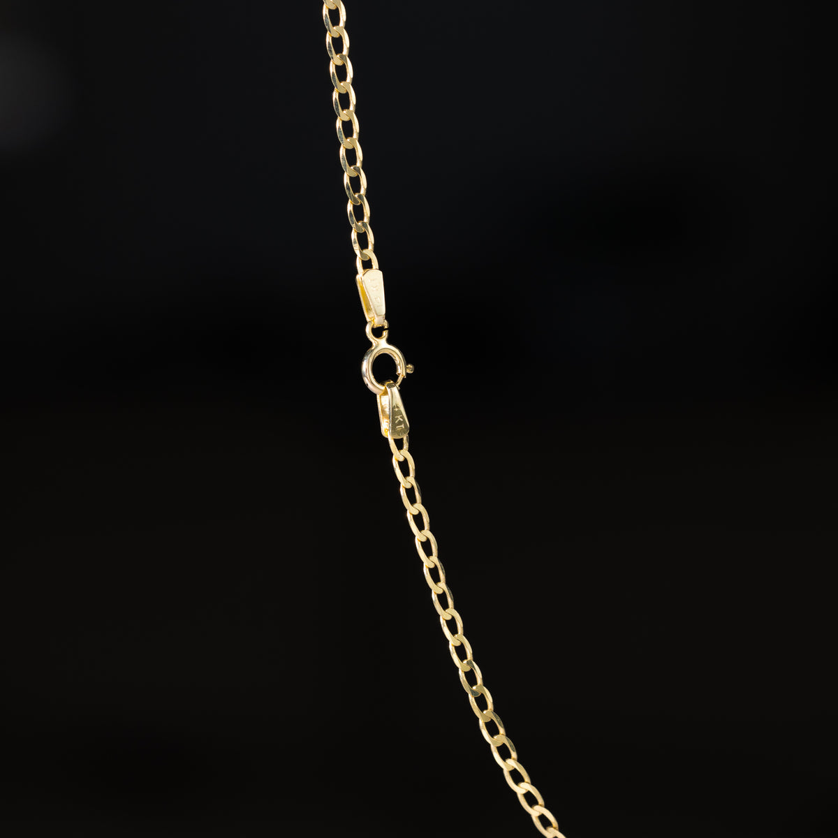 14K Gold 2mm Solid Figaro Chain - Model 0490 - Charlie & Co. Jewelry