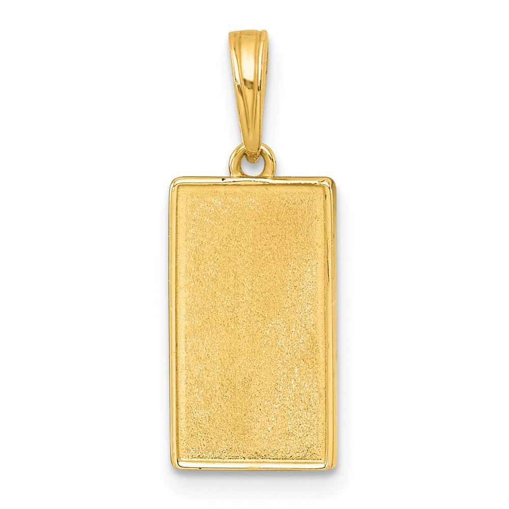 Charlie & Co Jewelry | 14k Polished Blue Enamel Moon Cycle Charm - Model K10038