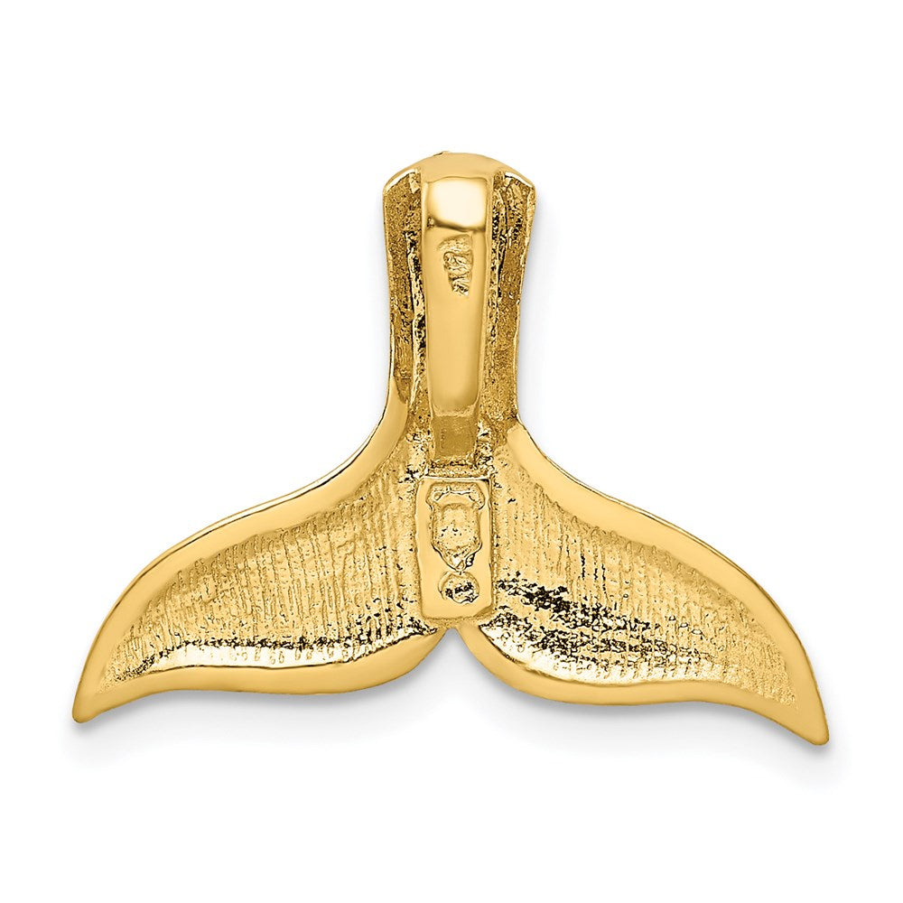 Charlie & Co Jewelry | 14k Diamond-cut Whale Tail Slide - Model K3028