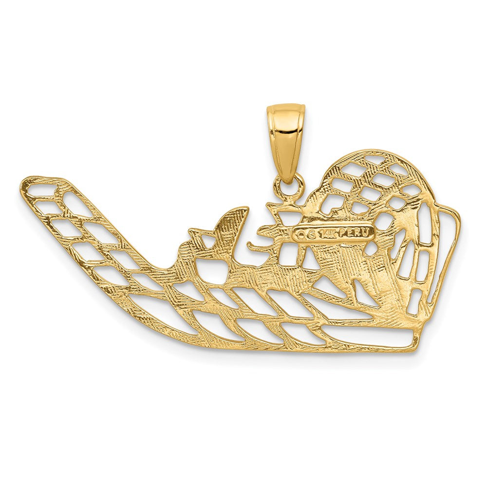 Charlie & Co Jewelry | 14k Air Boat Pendant - Model K3102