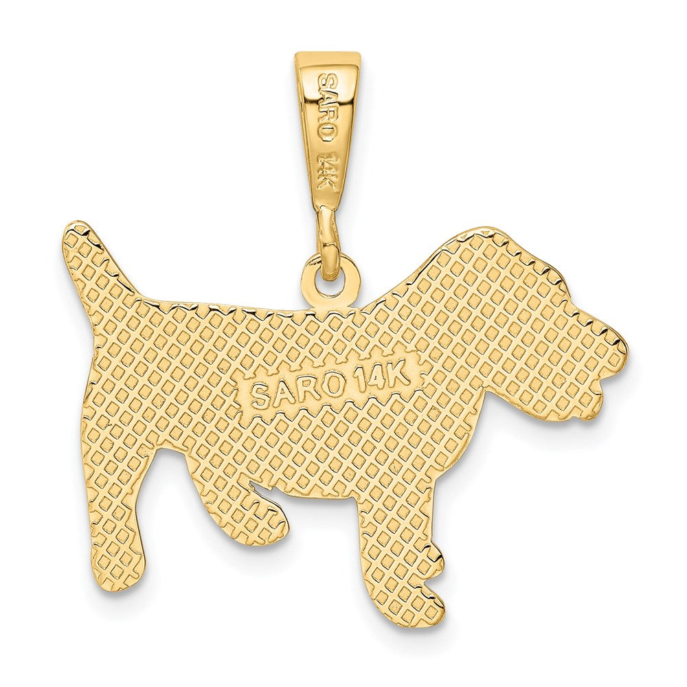 Charlie & Co Jewelry | 14k Jack Russell Terrier Dog Pendant - Model K3399