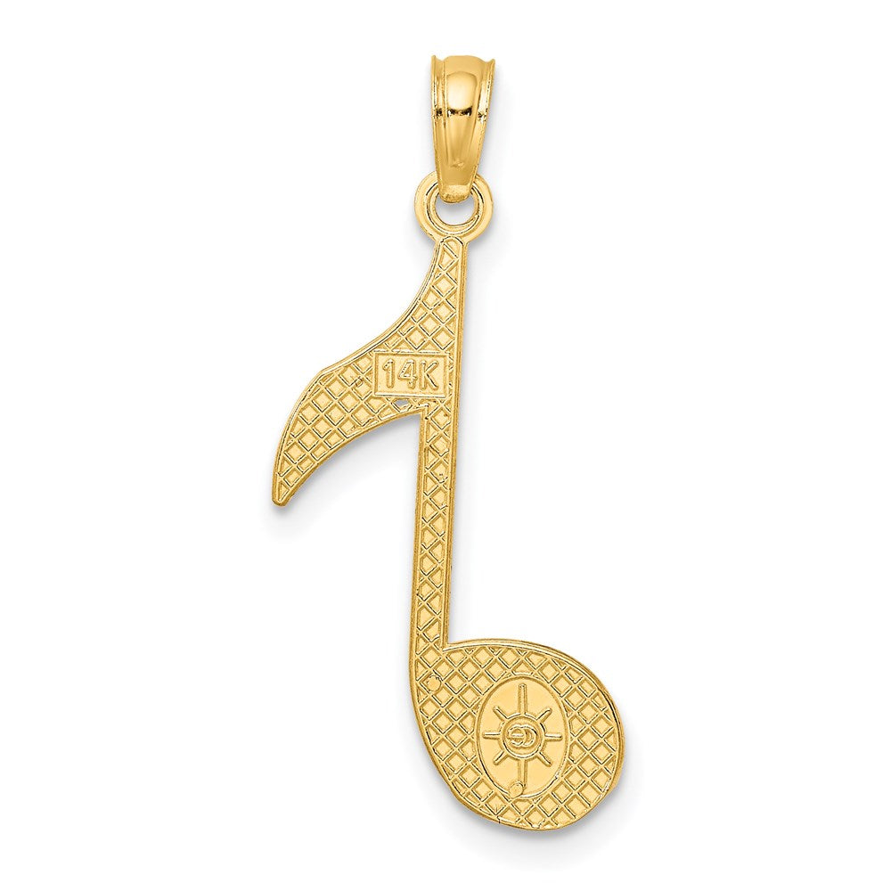 Charlie & Co Jewelry | 14k Music Note Charm - Model K3498
