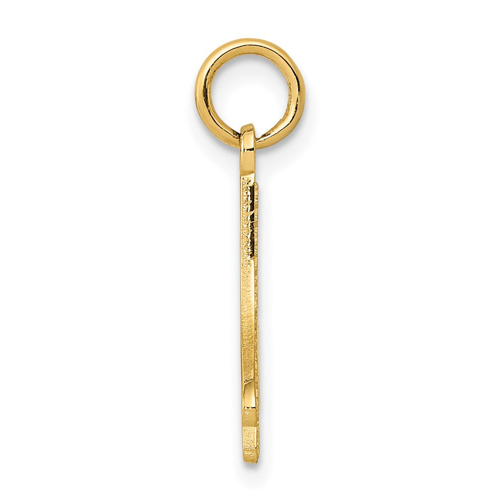 14k Gold Figure Skate Pendant - Charlie & Co. Jewelry